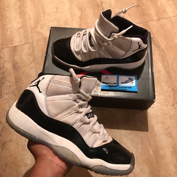 jordan 11 concord yellowing